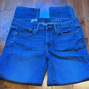 GAP Deep Blue Straight-Leg Jeans